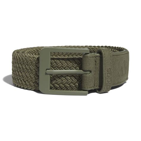 adidas braided stretch belt.